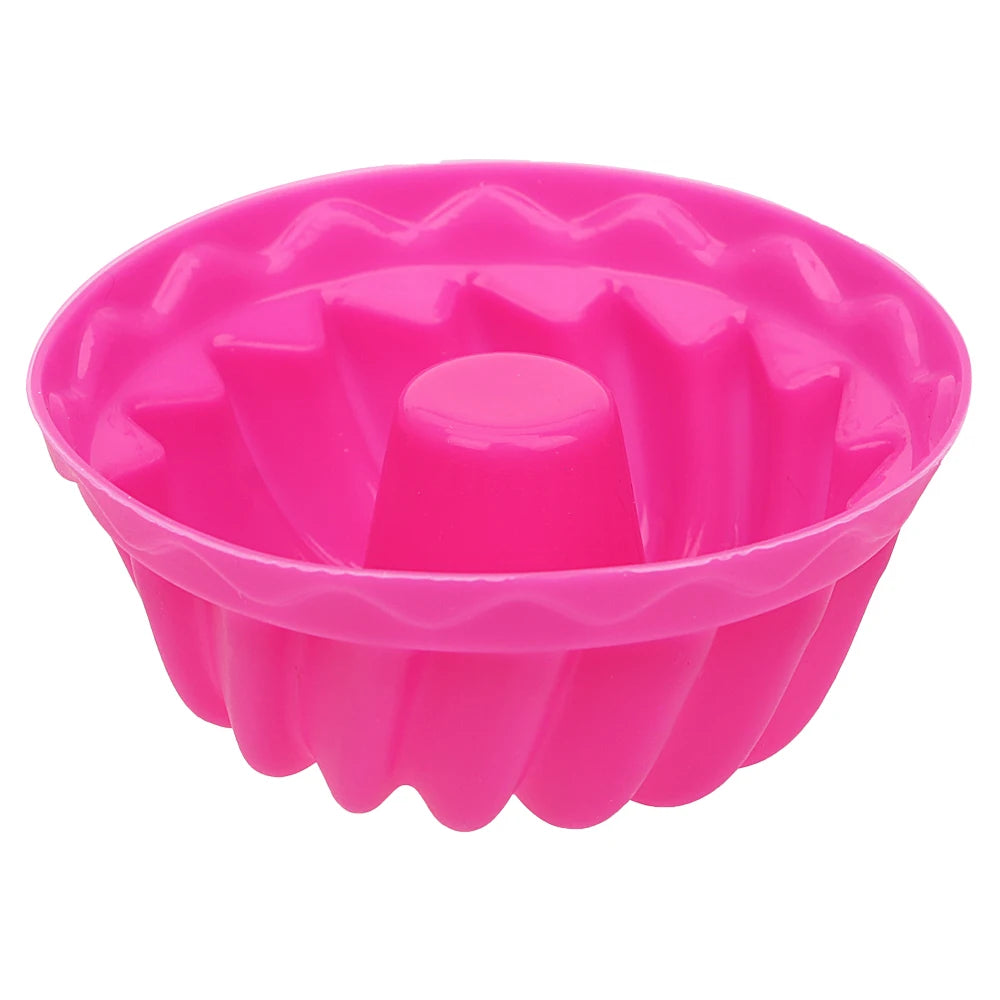 Moule à pudding, cupcake, muffin, beignet, antiadhésif, en silicone, 12 pièces/ensemble, en forme de filetage