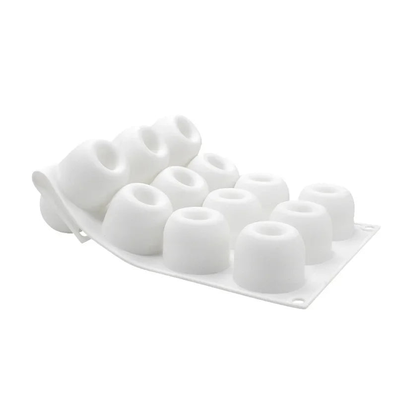15 moules en silicone pour gâteau mousse Lian Wowotou, pour mousse française, chocolat, mantou, accessoires de pâtisserie