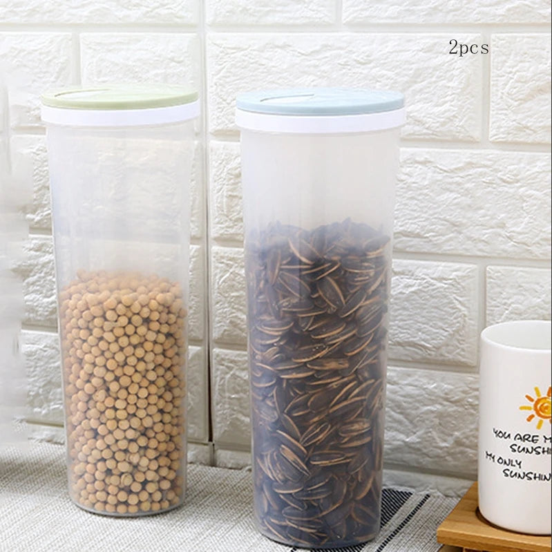 1 boîte de conservation des aliments pour riz et céréales avec tasse à mesurer, étanche à l'humidité et aux insectes, anti-poussière