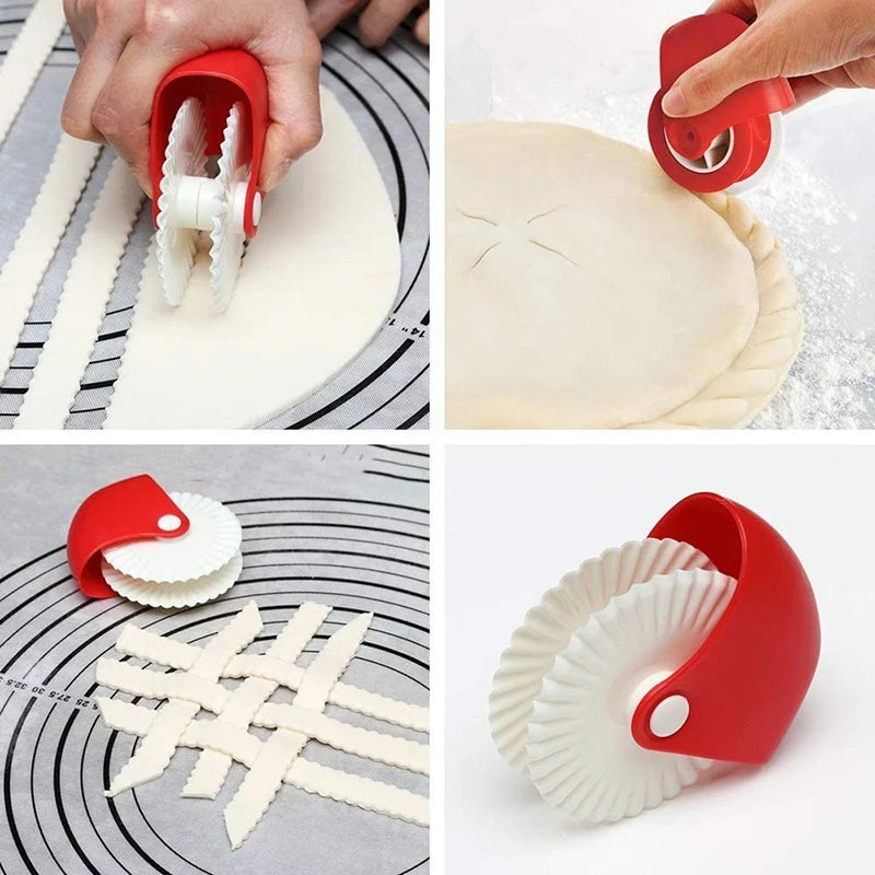Roulette à pâtisserie, décoratrice de pâte à tarte, machine à découper la pâte, outil de décoration de pâtisserie, accessoires de pâtisserie