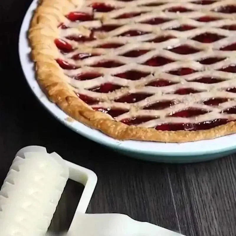 1 rouleau à pâtisserie en treillis, coupe-pâte à tarte, outils de cuisine pour la maison, outils de pâtisserie